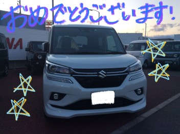 ソリオバンディットをご納車させて頂きました！